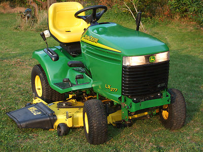 John Deere Lx277 Ride On Lawn Mower/ Garden Tractor 48″ & 42 ...