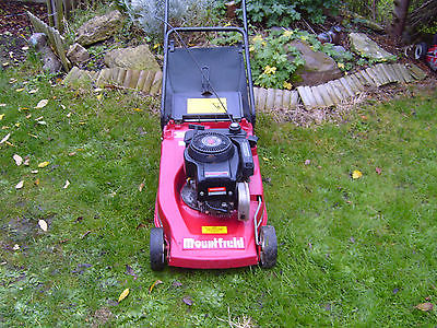 Mountfield Empress 16 Petrol Push Lawn Mower With Grass Box ...